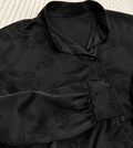 Blusa Lia — Negro y Berenjena