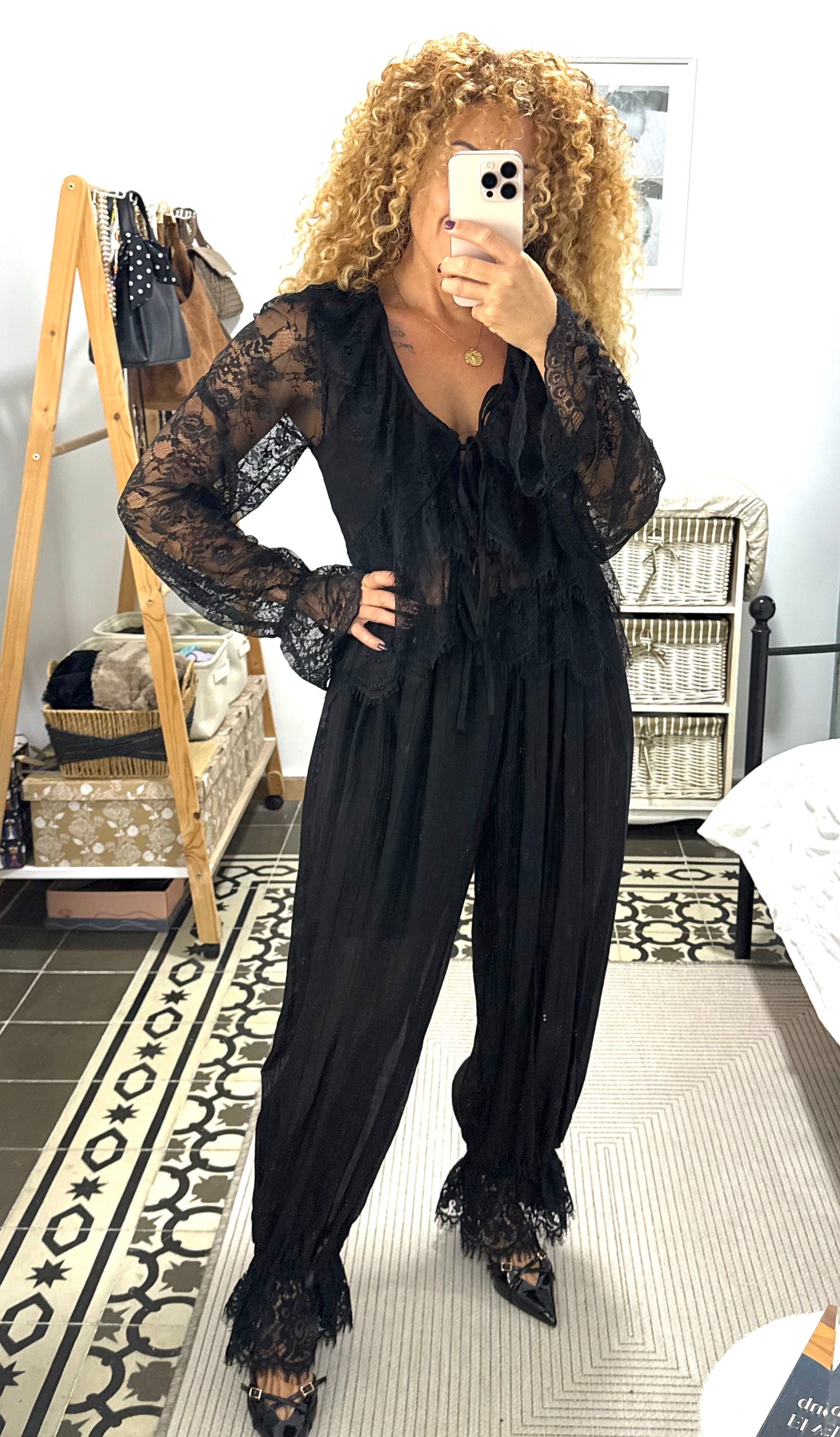 Blusa Karen Lencera