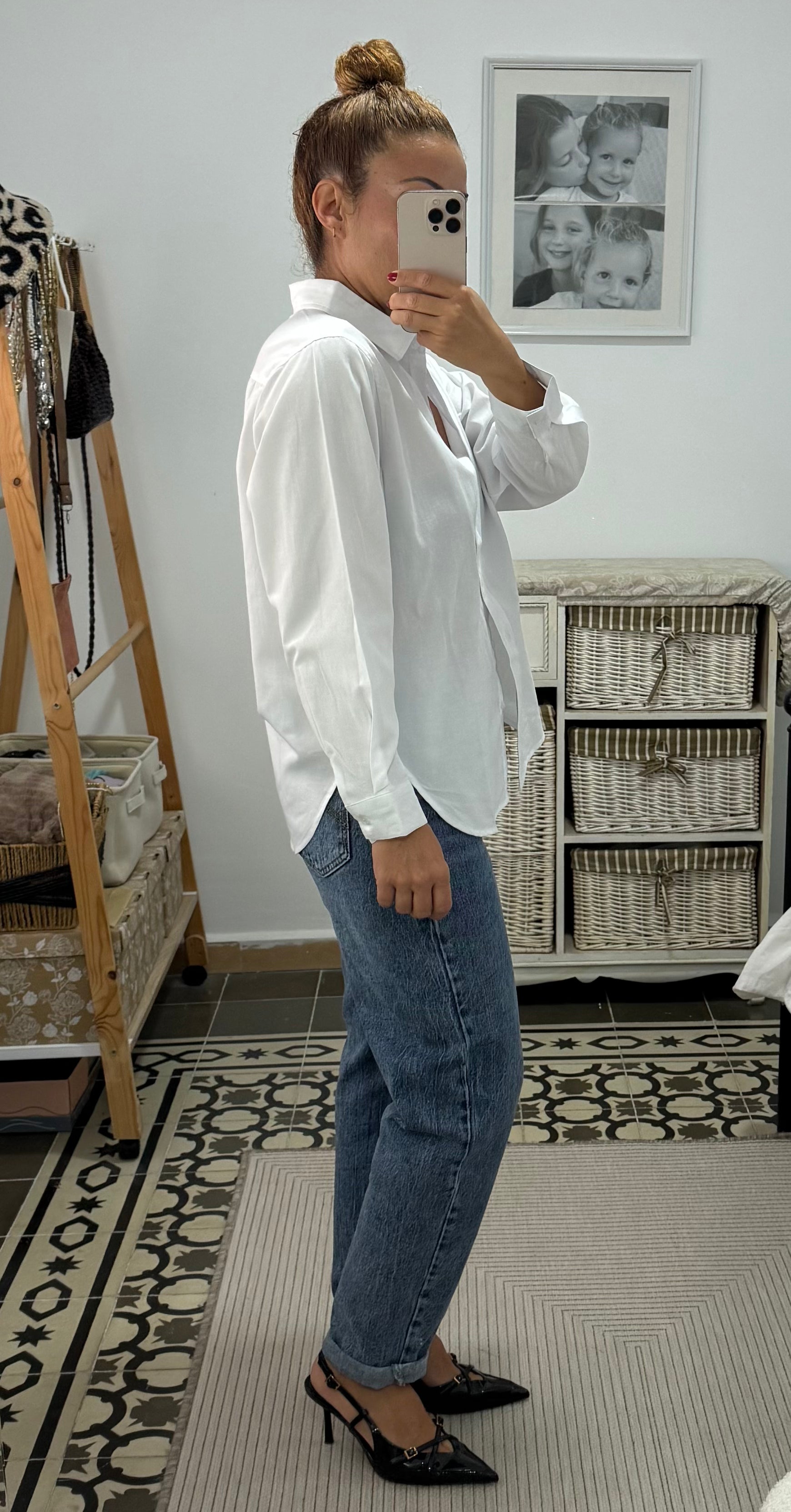 Camisa Oxford