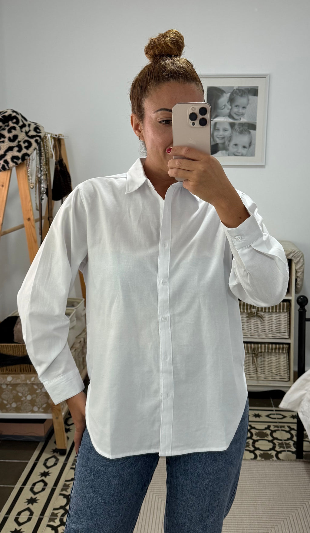 Camisa Oxford