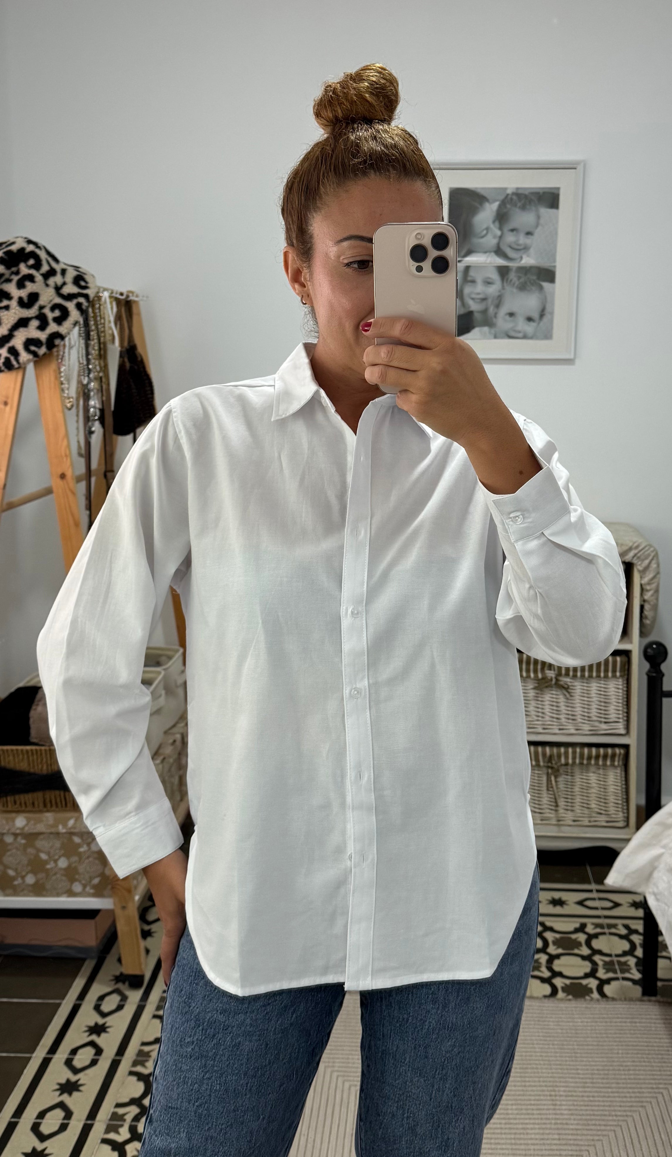 Camisa Oxford