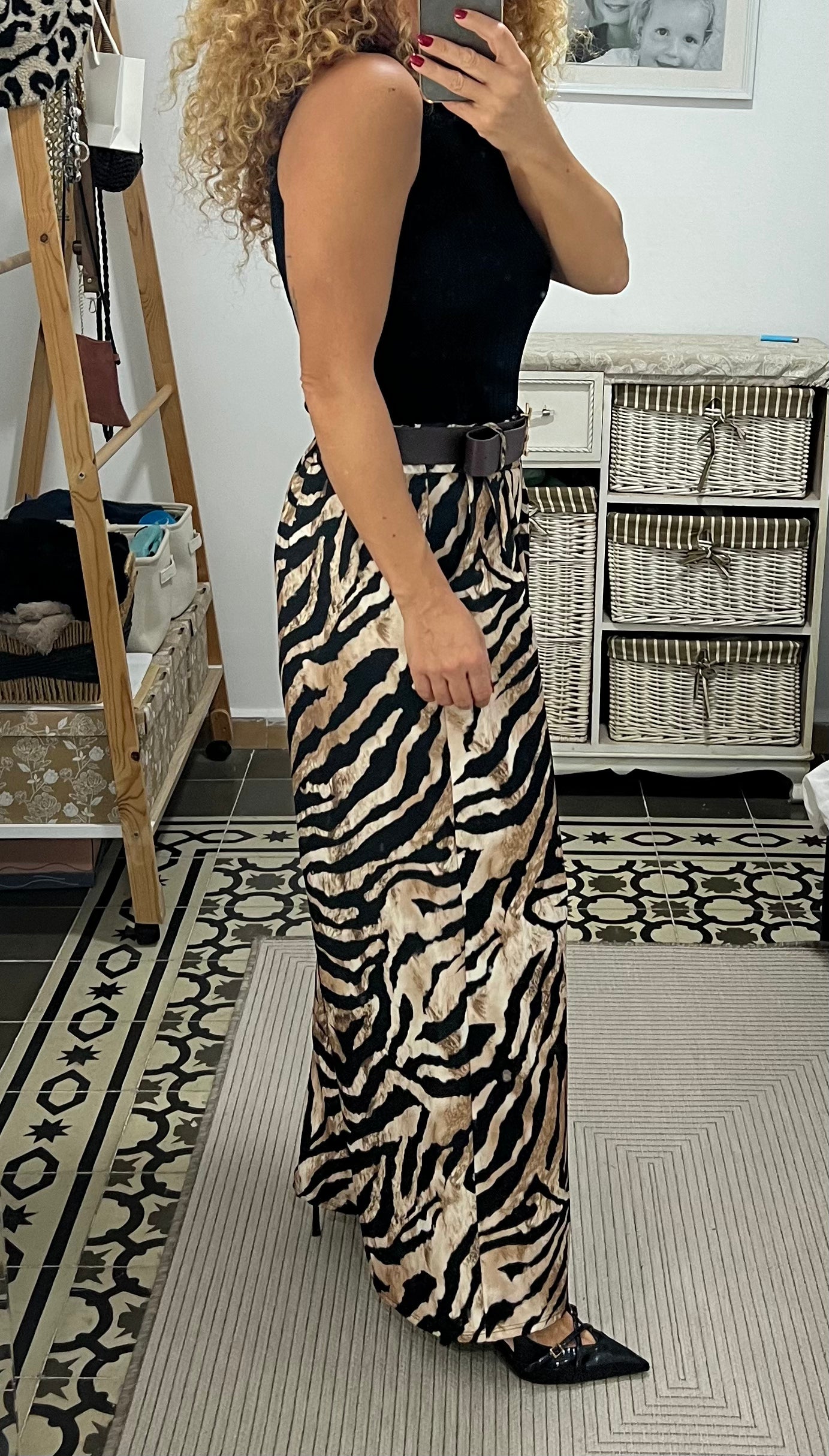 Pantalón Oia Zebra — Estampado