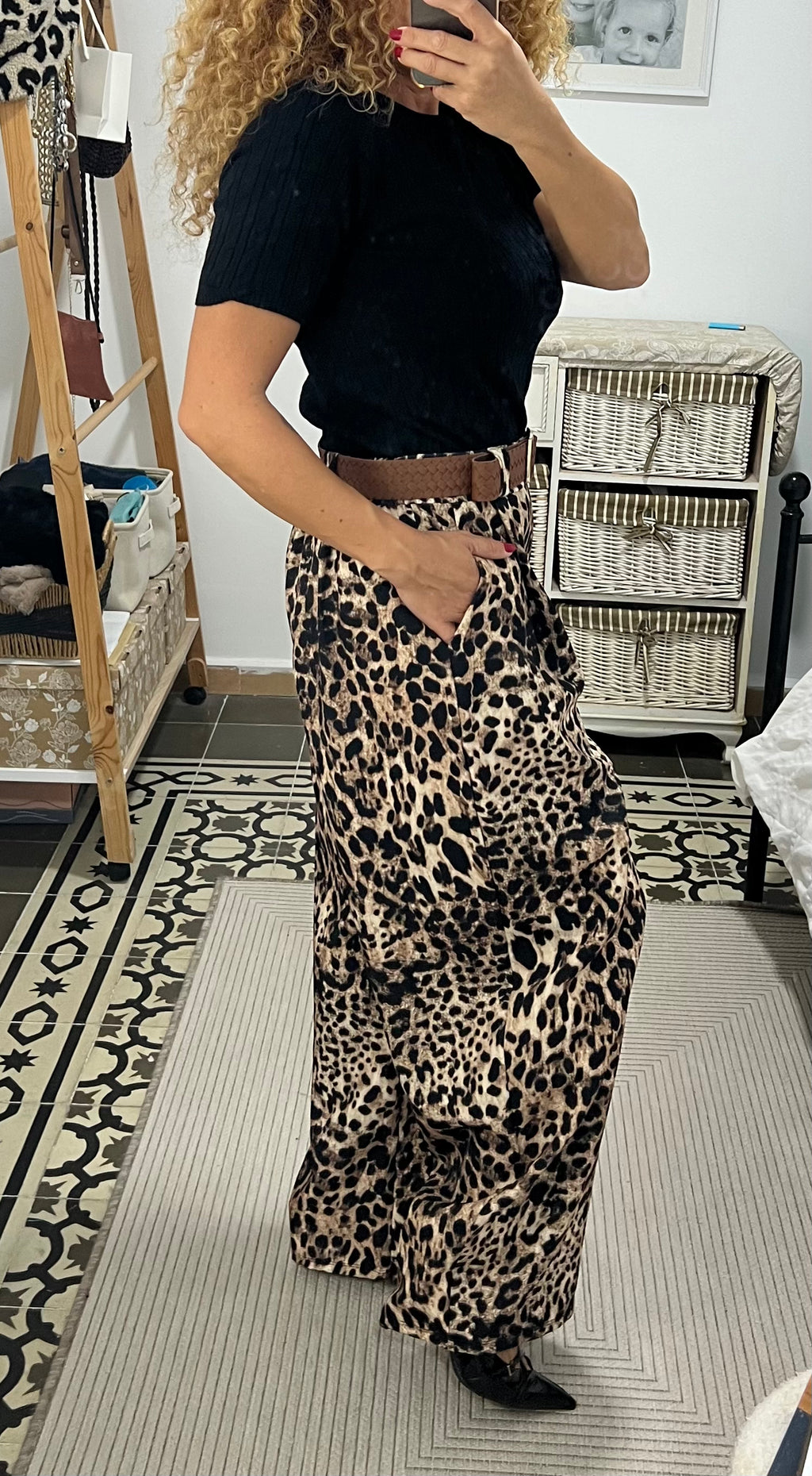 Pantalón Viveiro Leopardo