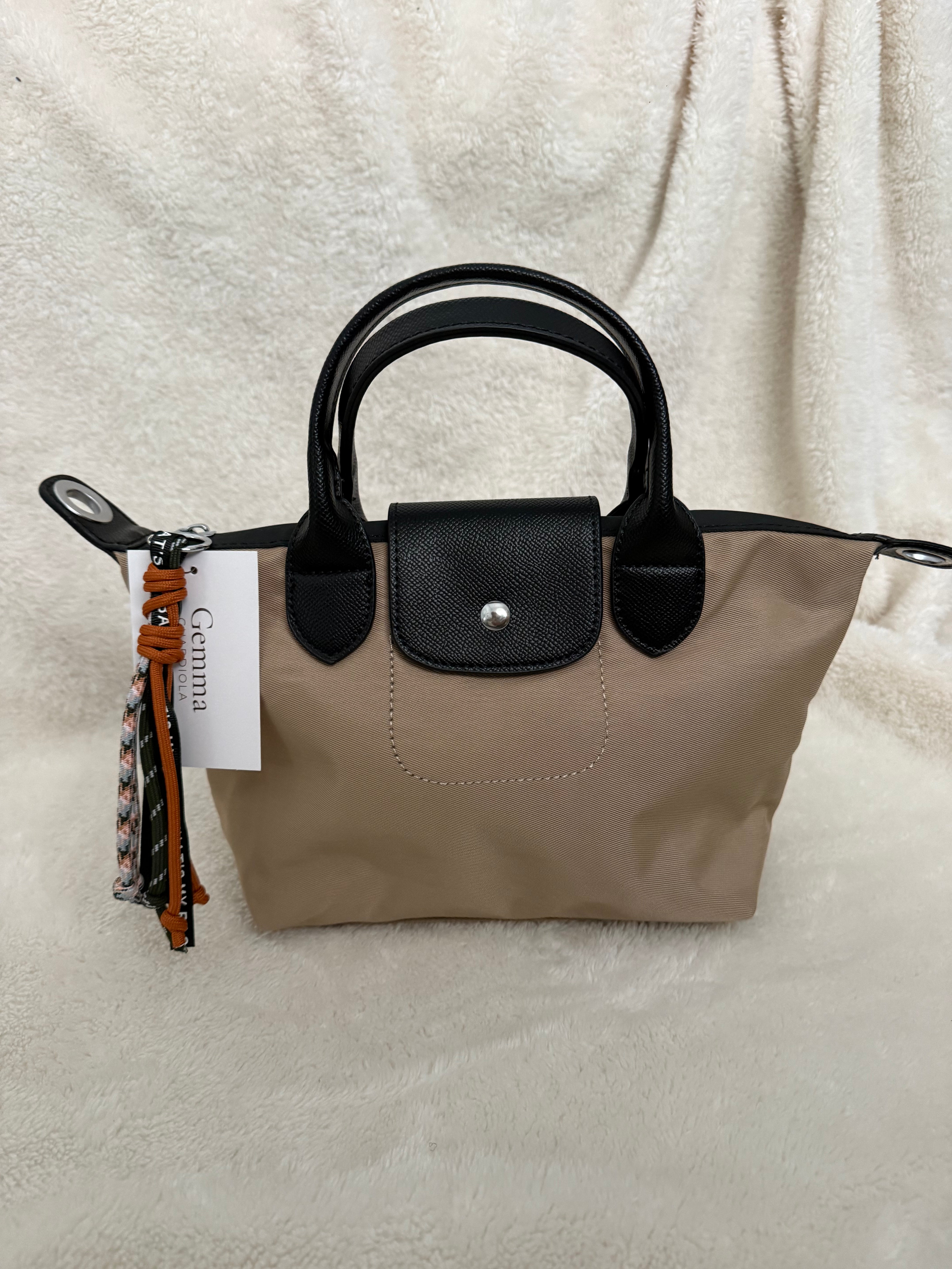 Bolso Basic - Beige y Negro