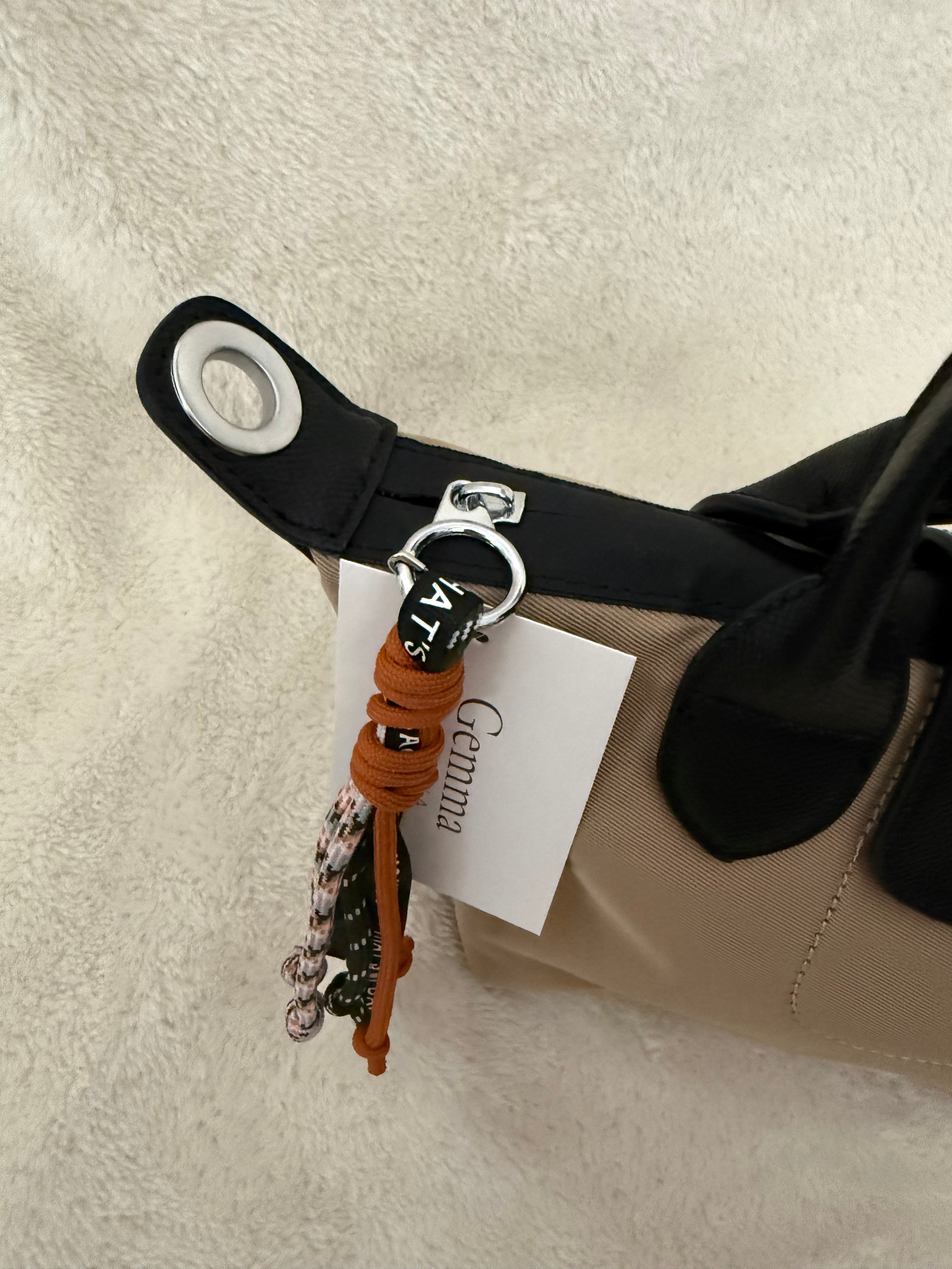 Bolso Basic - Beige y Negro