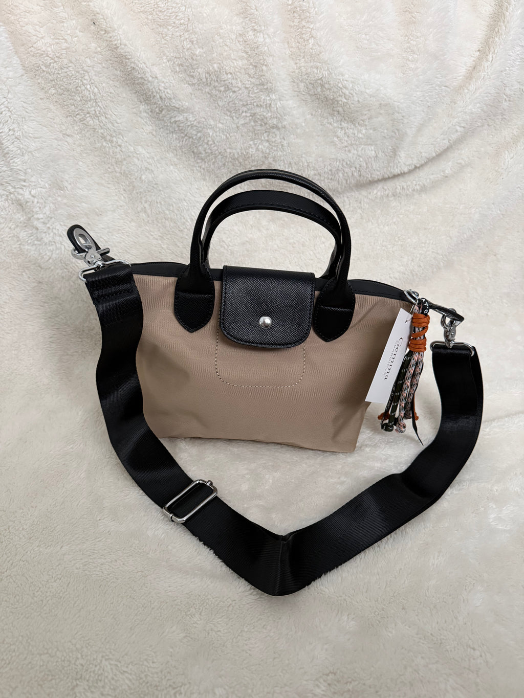 Bolso Basic - Beige y Negro