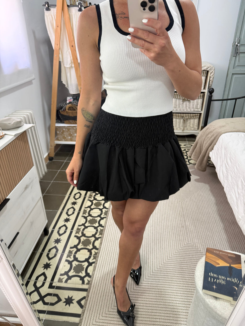 Falda Lys - Negro