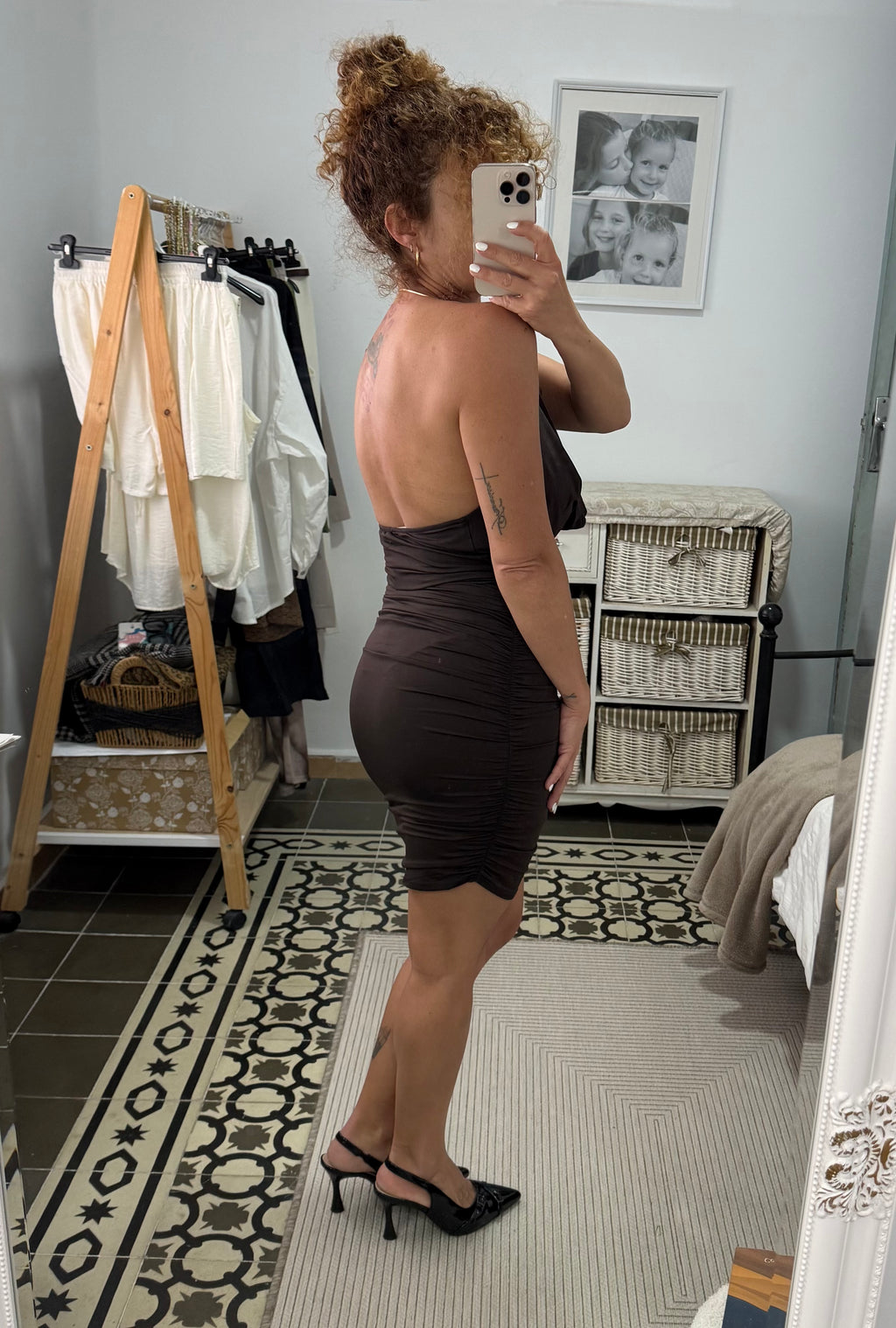 Vestido Joya Brenda - Marrón