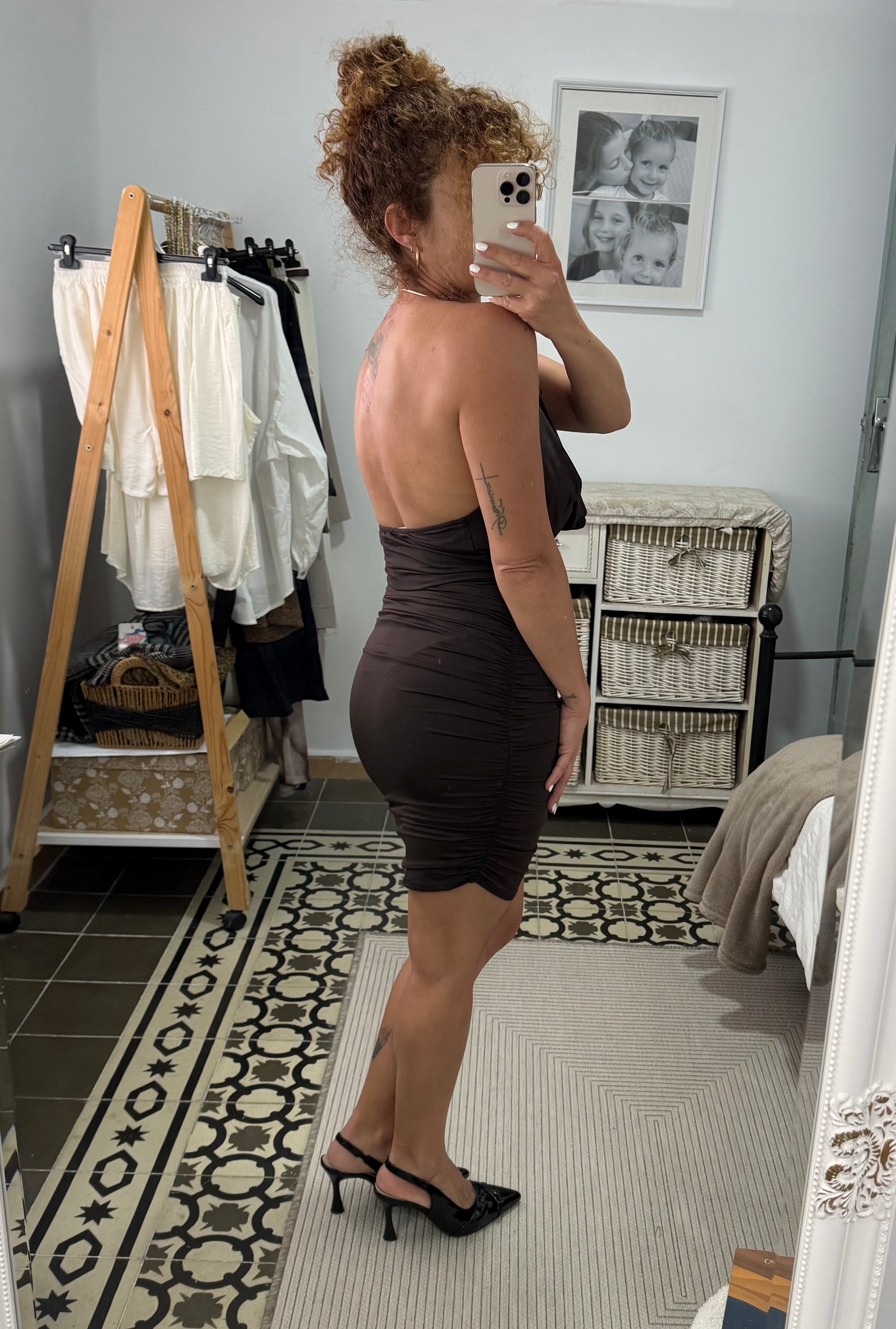 Vestido Joya Brenda - Marrón
