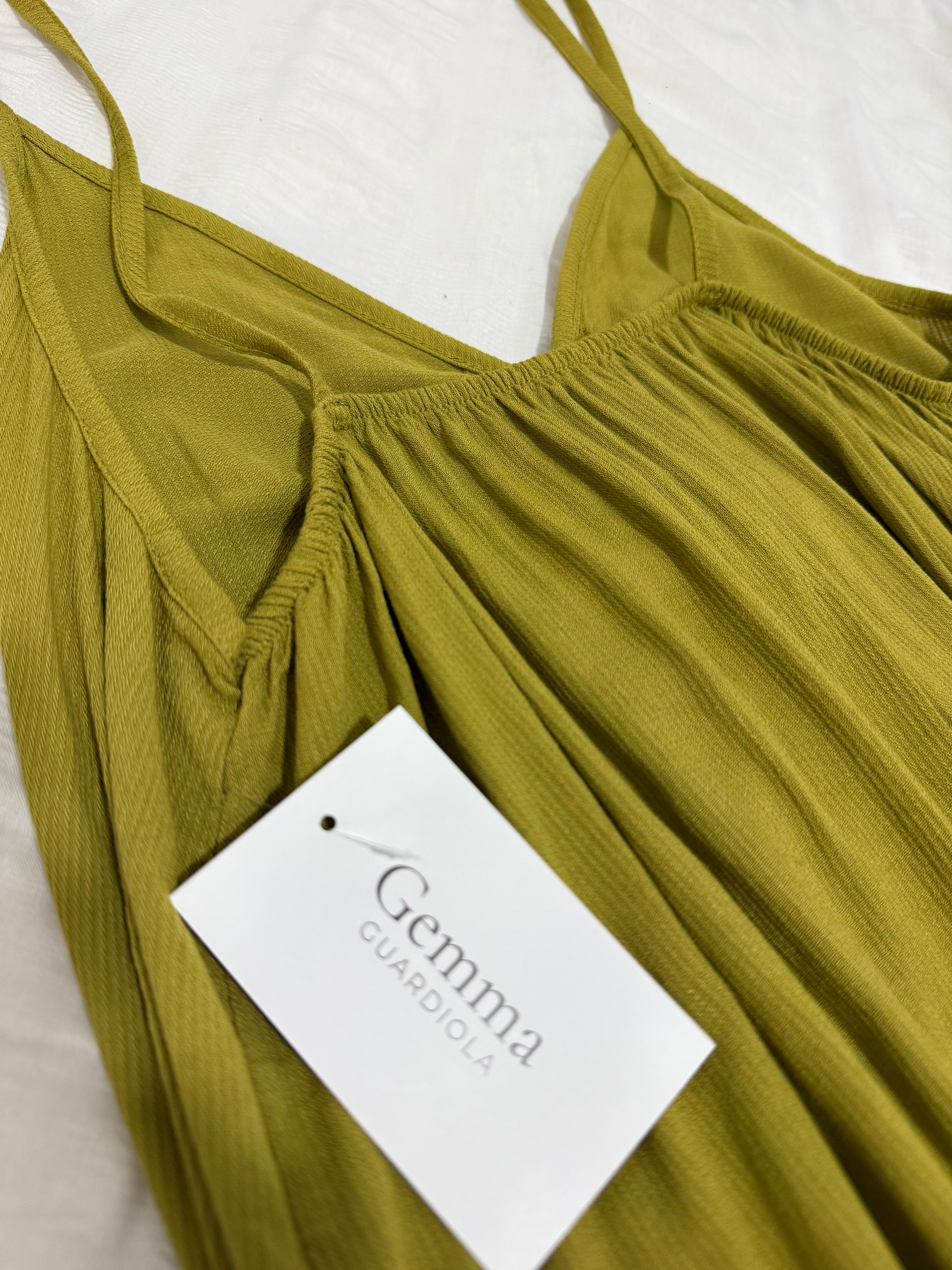 Vestido Sara - Verde y Azul