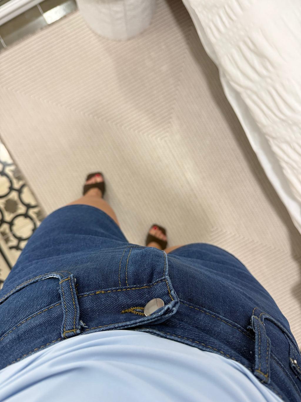 Bermuda Alma - Denim Azul