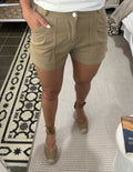 Bermuda Soft - Beige y Negro