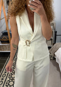 Conjunto Helena - Blanco, Beige, Camel y Negro