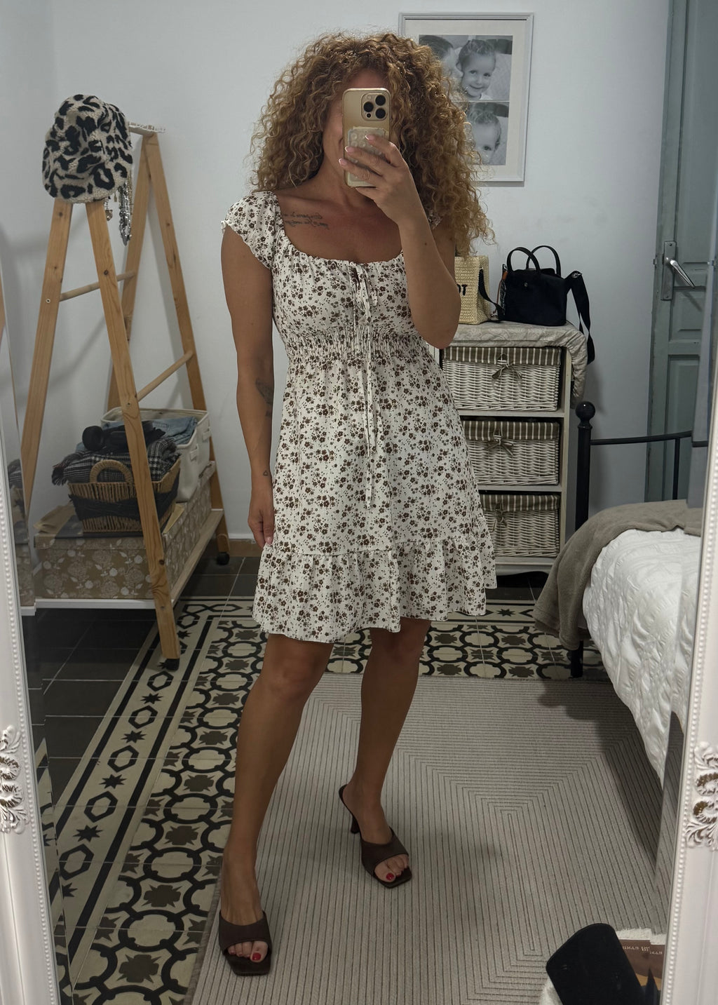 Vestido Estela - Flores