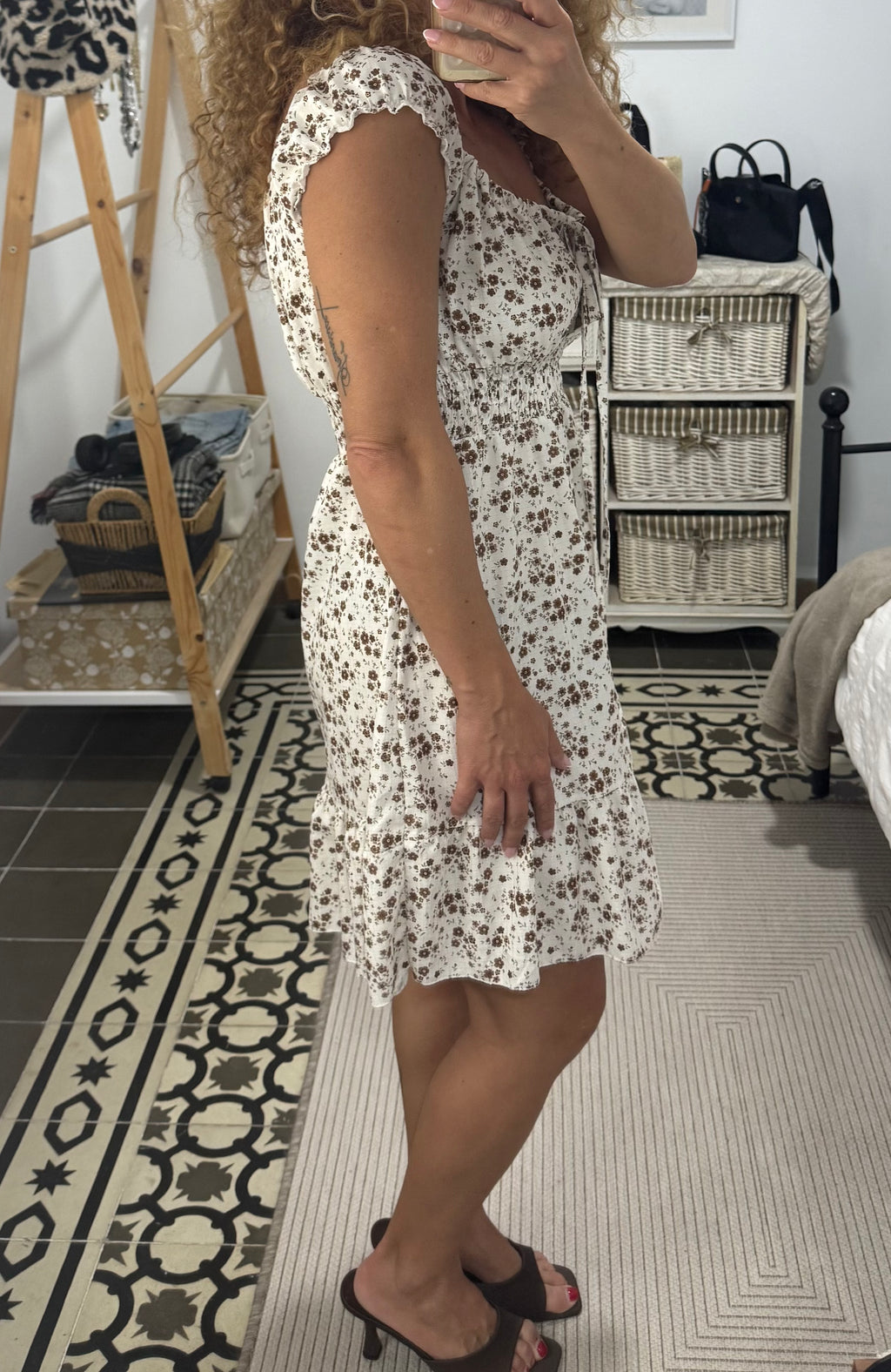 Vestido Estela - Flores