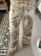 Conjunto Calma — Camel, Verde, Negro y Marino
