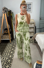 Conjunto Calma — Camel, Verde, Negro y Marino