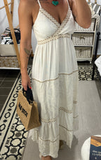 Vestido Aura — Crudo