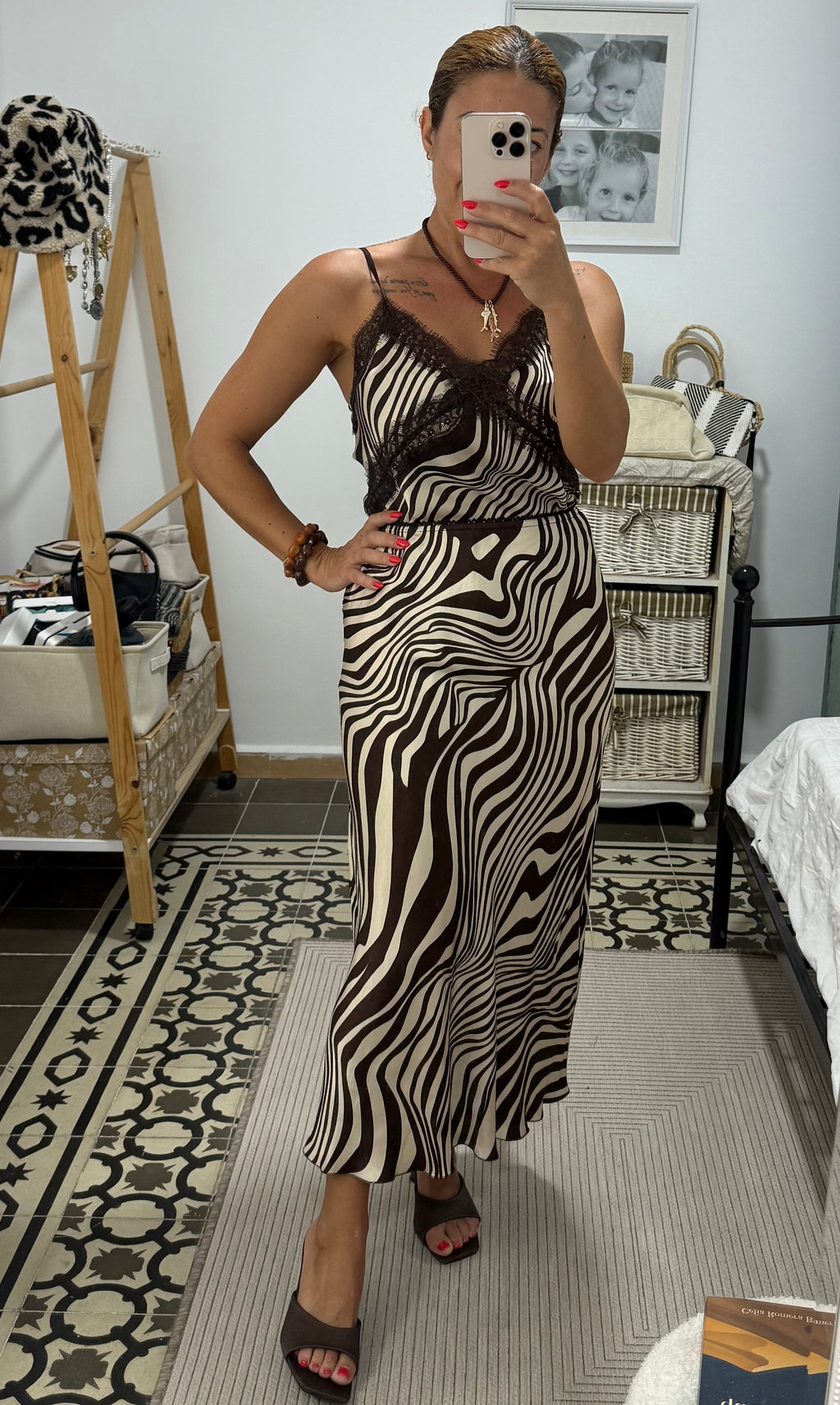 Falda Zebra