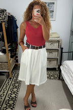 Top Vera — Coral, Azul y Rosa