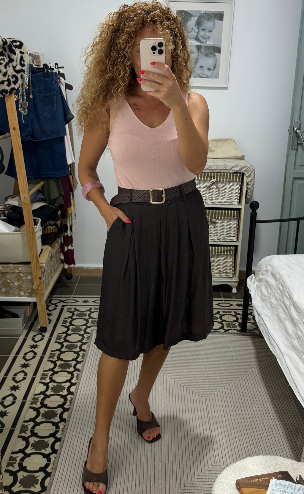 Top Vera — Coral, Azul y Rosa