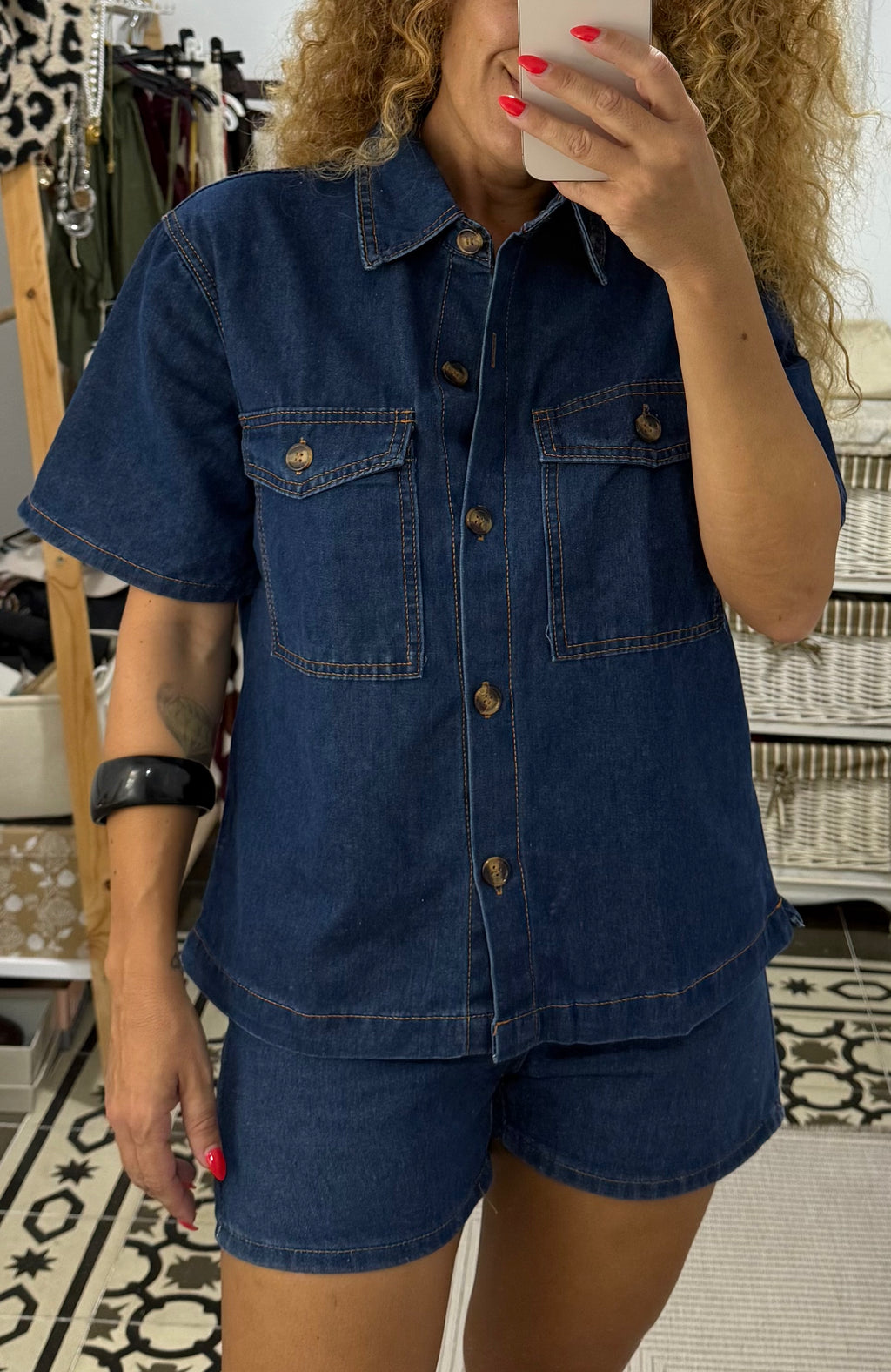 Camisa Denim