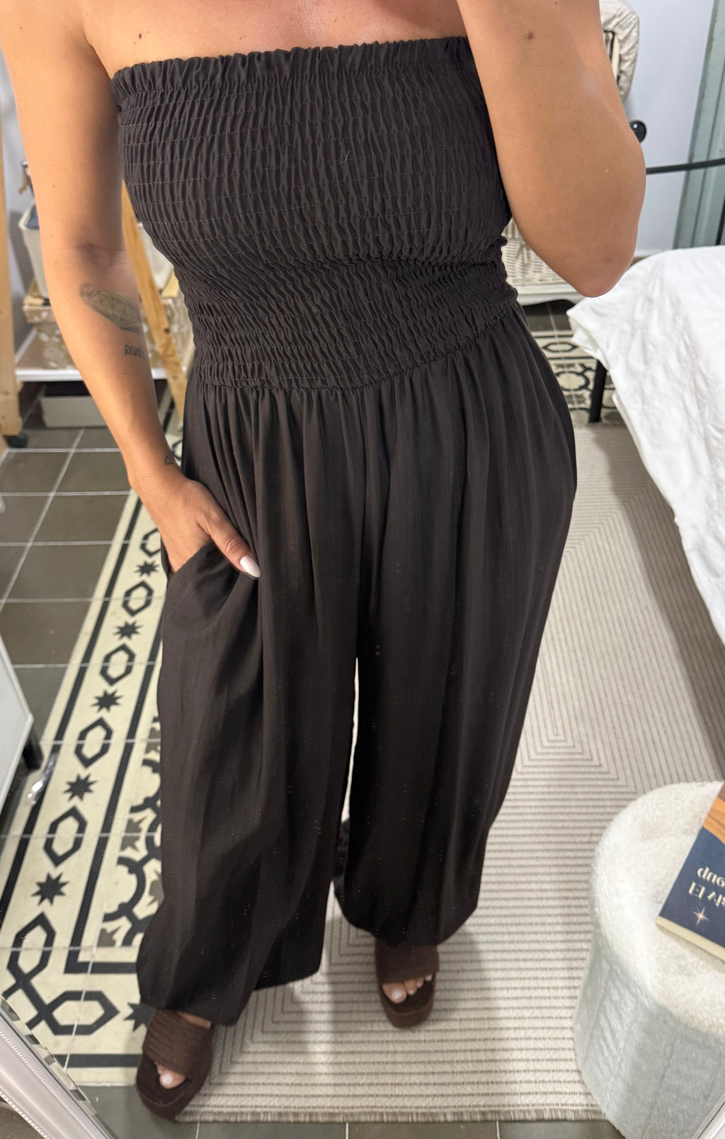 Mono Sacha — Negro / Verde / Beige / Burdeos