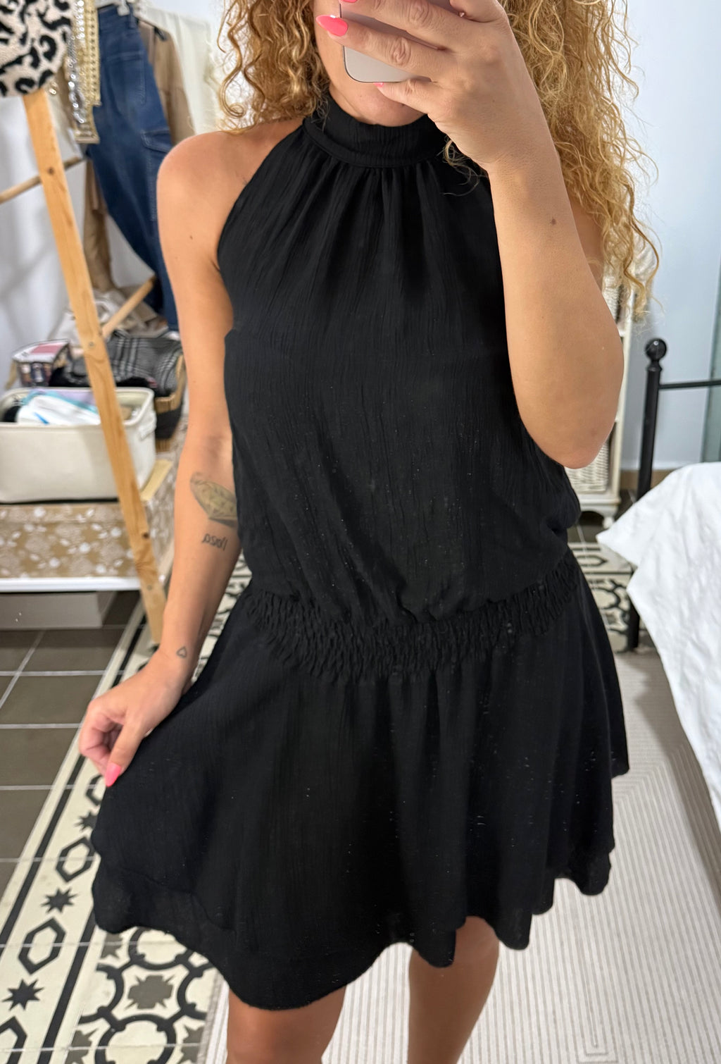 Vestido Gaia — Negro