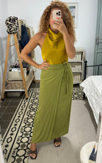 Falda Pareo Greta — Verde