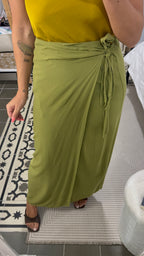 Falda Pareo Greta — Verde