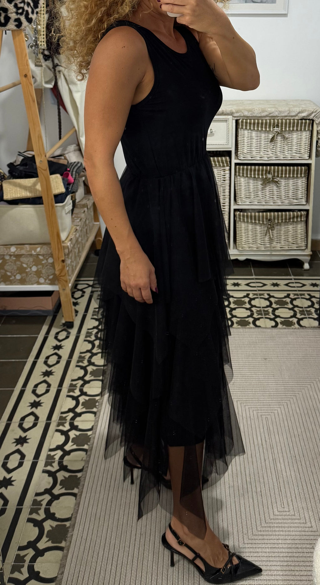 Vestido Esther Tul