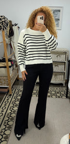 Jersey Fabiana — Marino y Blanco