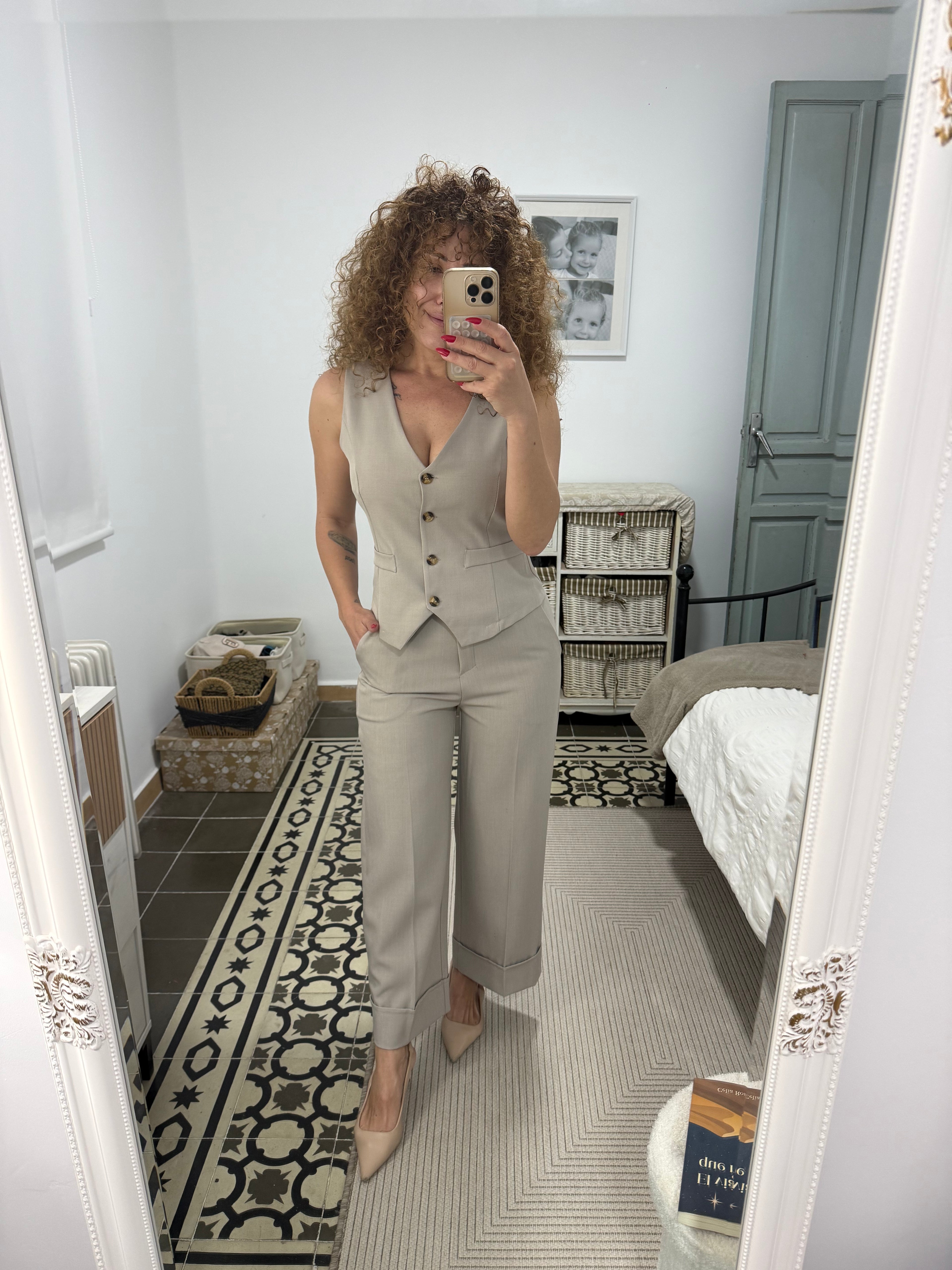 Pantalon Salma - Topo