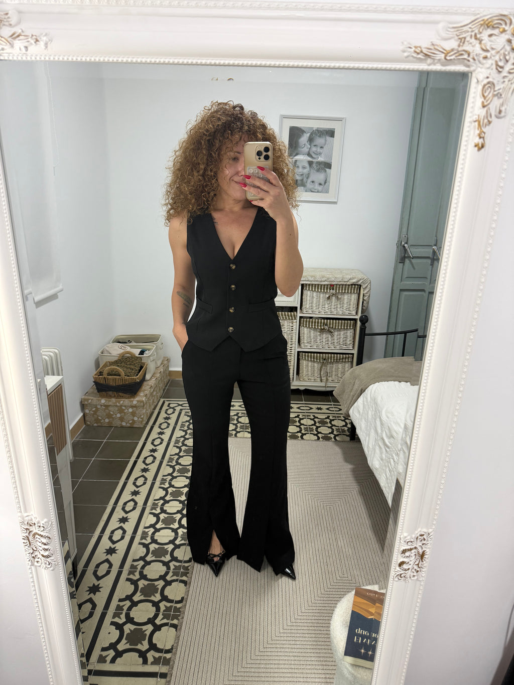 Pantalon Valeska - Negro