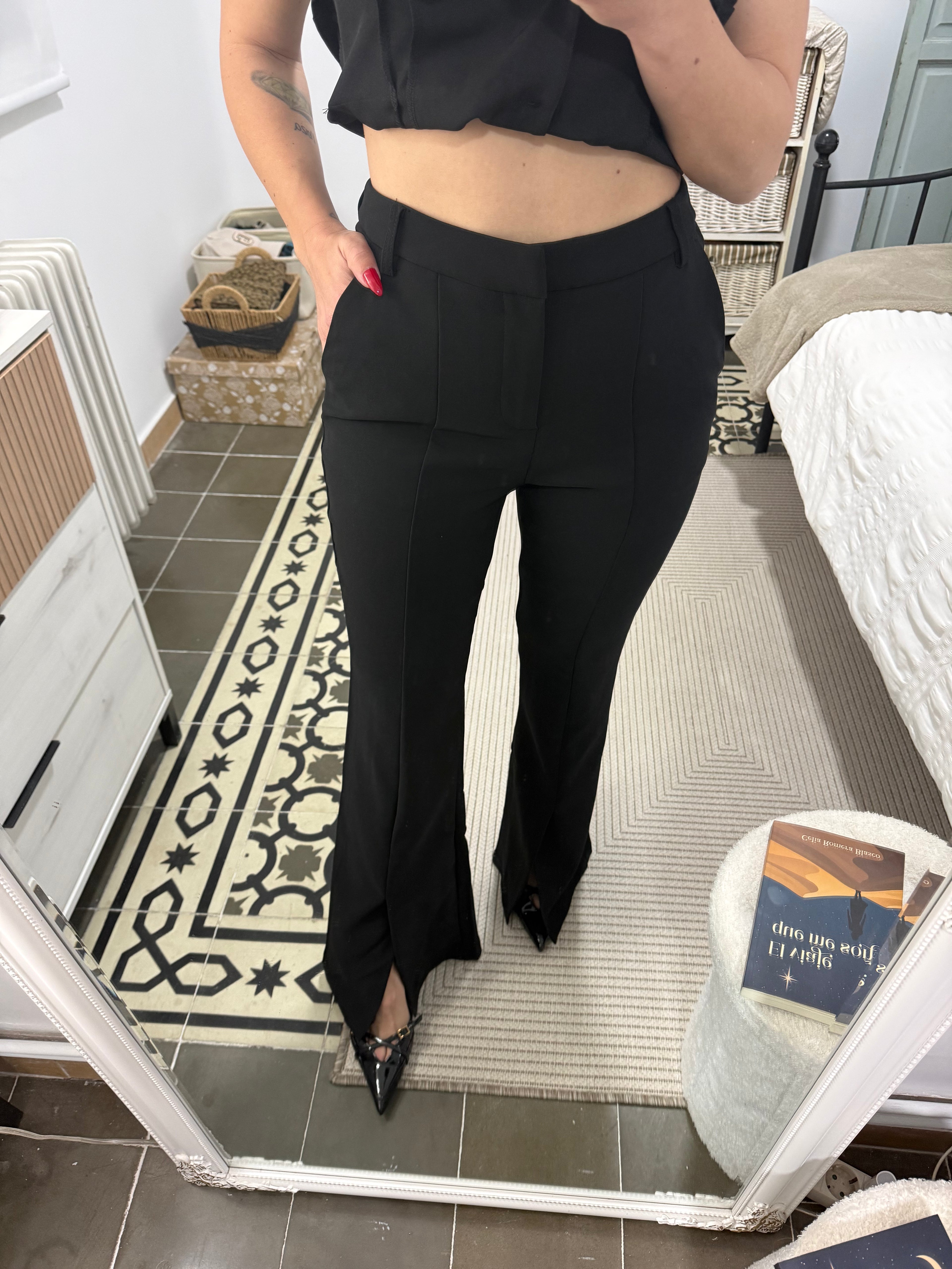 Pantalon Valeska - Negro