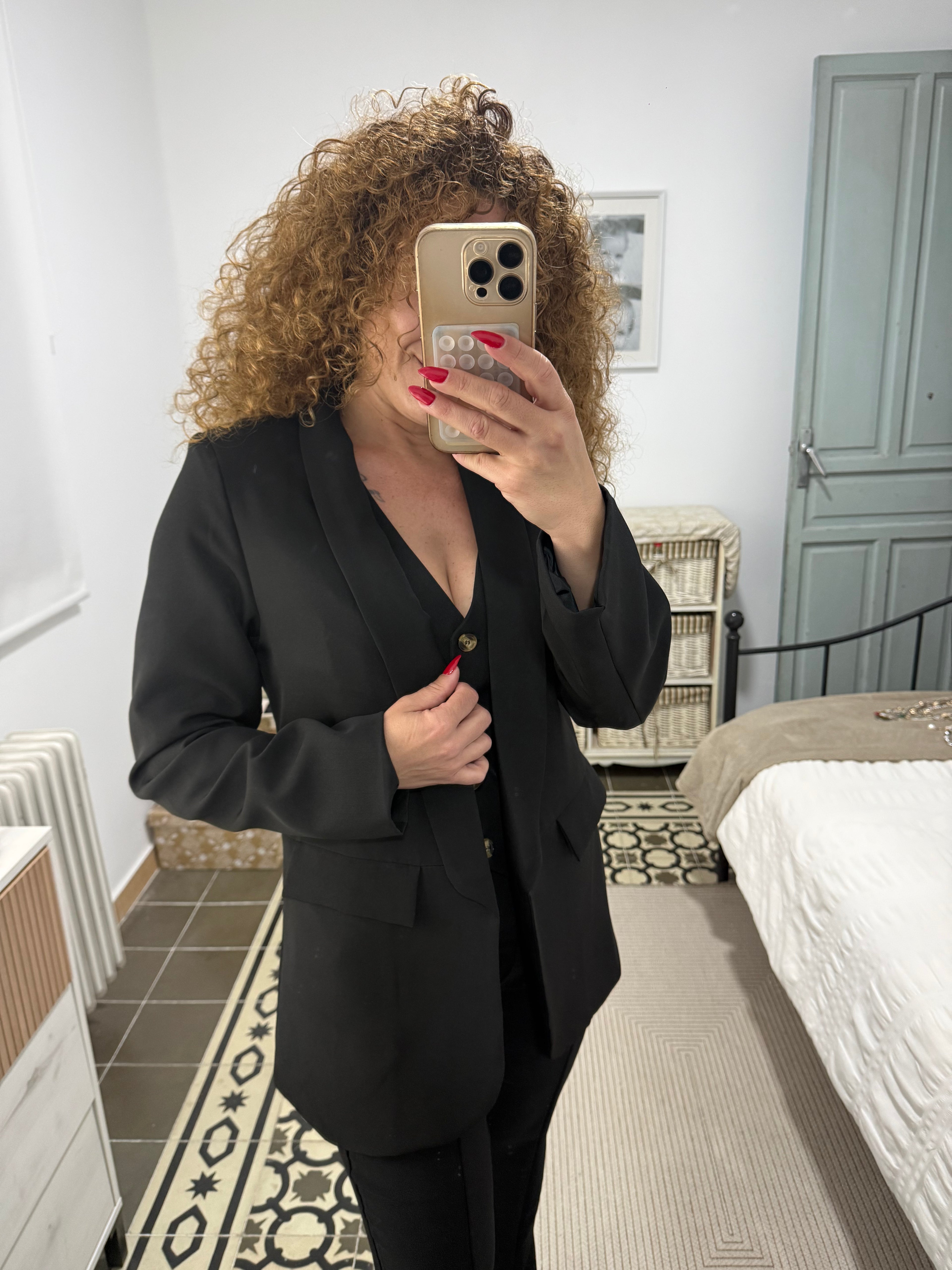 Blazer Moa - Negro