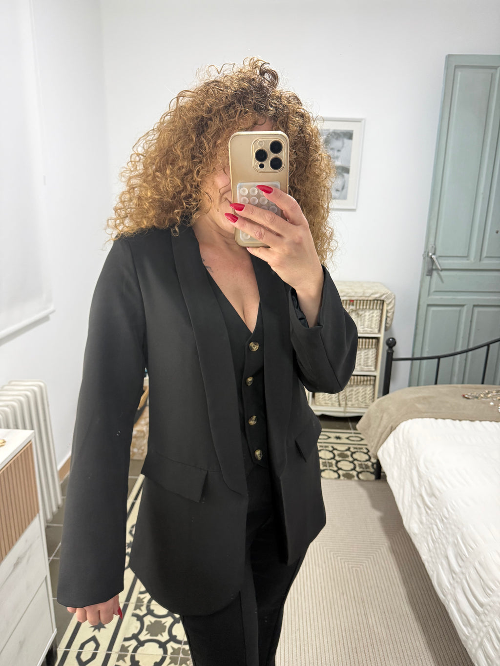 Blazer Moa - Negro