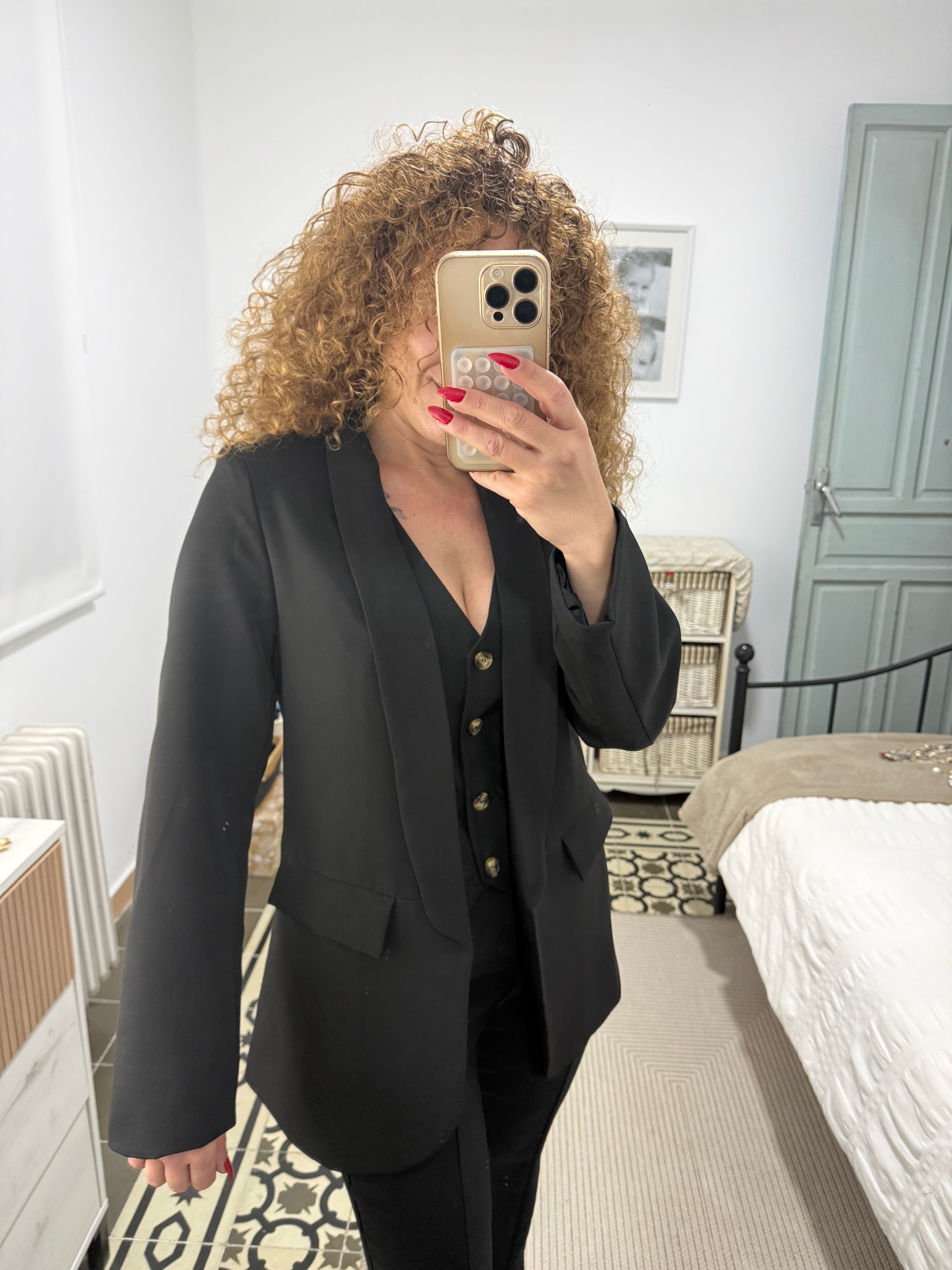 Blazer Moa - Negro