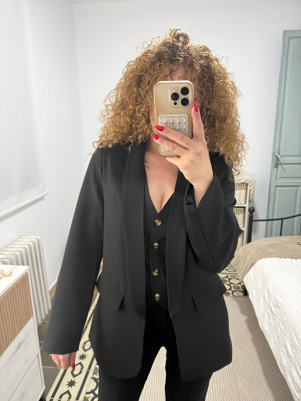 Blazer Moa - Negro