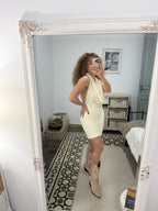 Vestido Clara - Beige