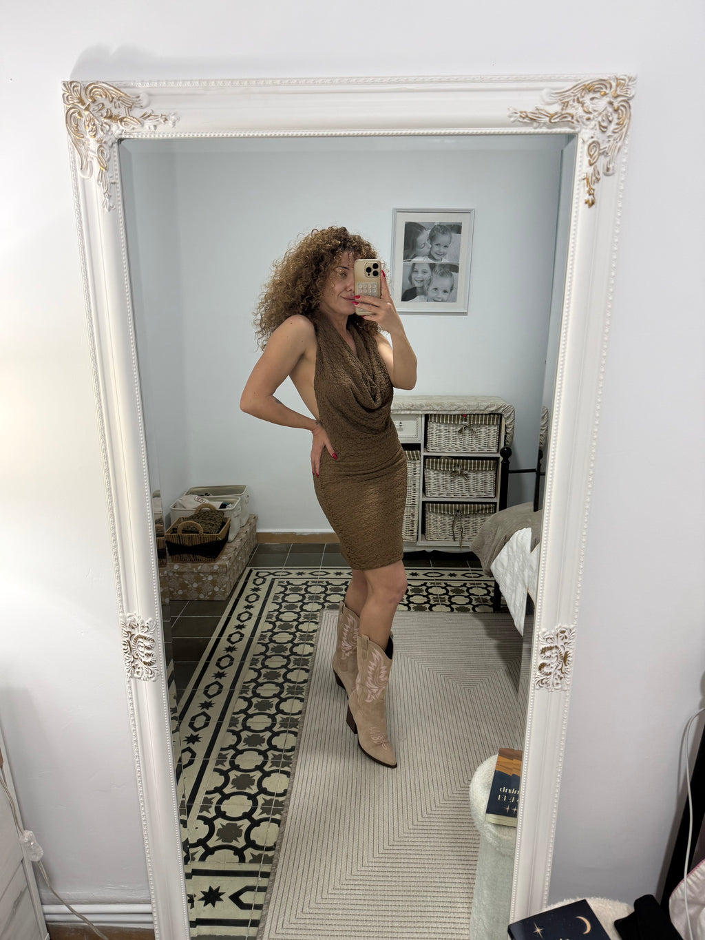 Vestido Clara - Marrón