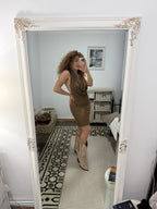 Vestido Clara - Marrón