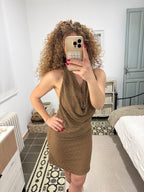 Vestido Clara - Marrón