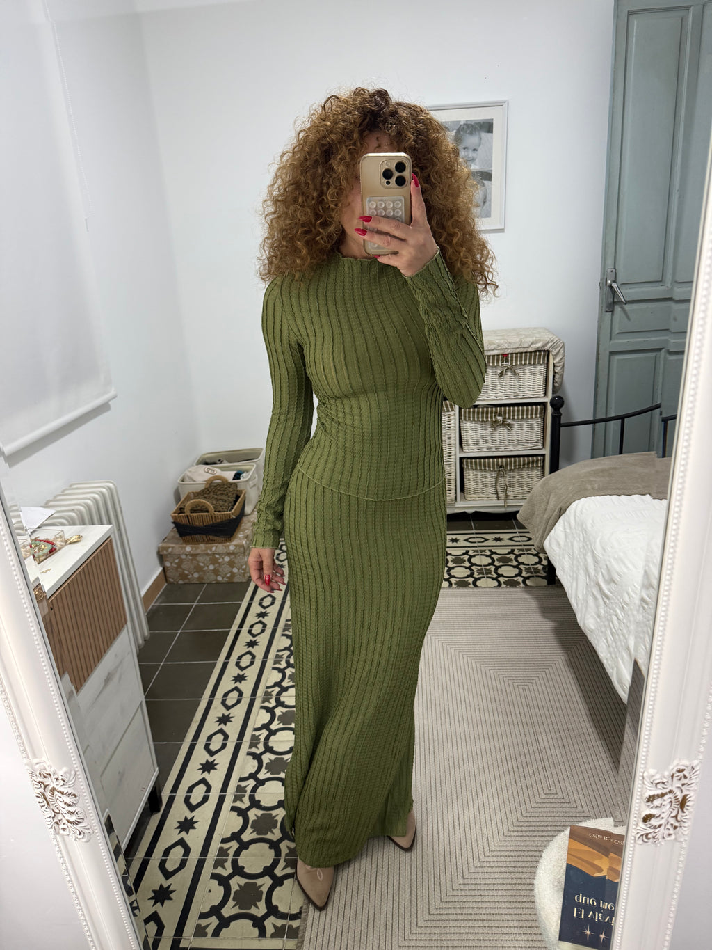 Conjunto Gemma - Verde Oliva