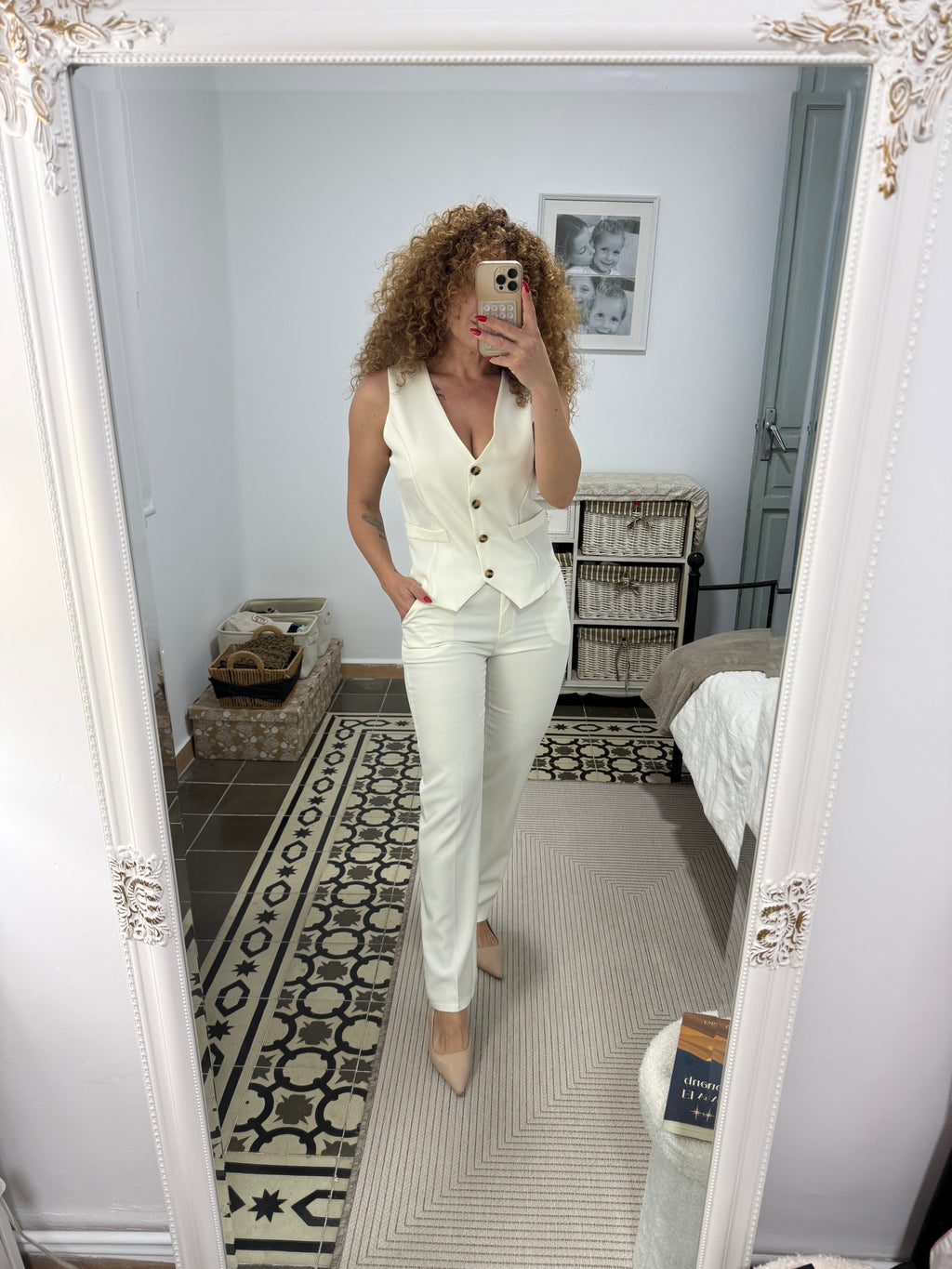 Chaleco Chloe - Blanco
