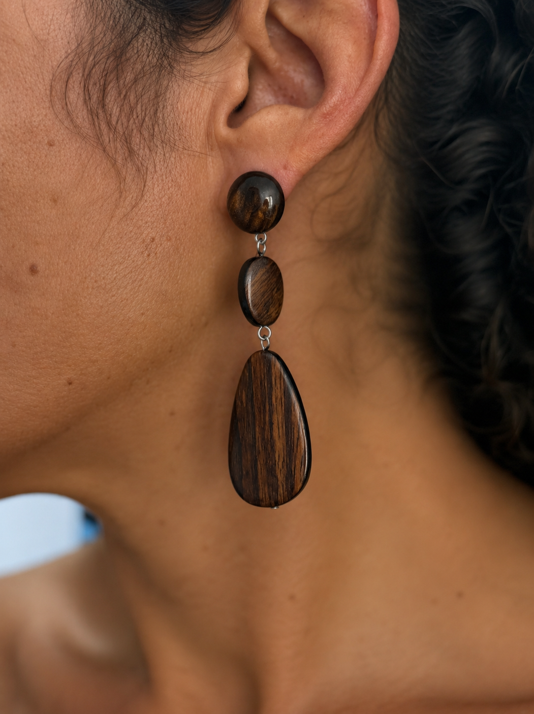 Pendientes Woman - Marrón